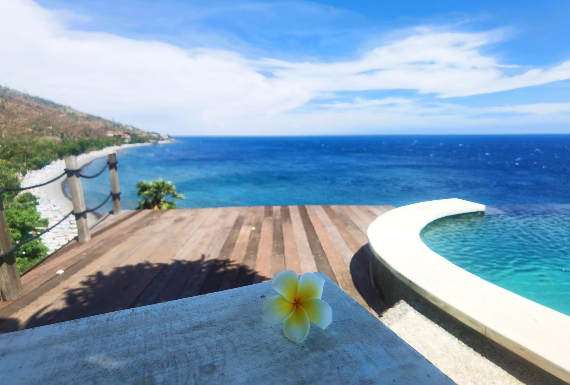 Wawa Wewe Rock Hotel Amed Buitenkant foto
