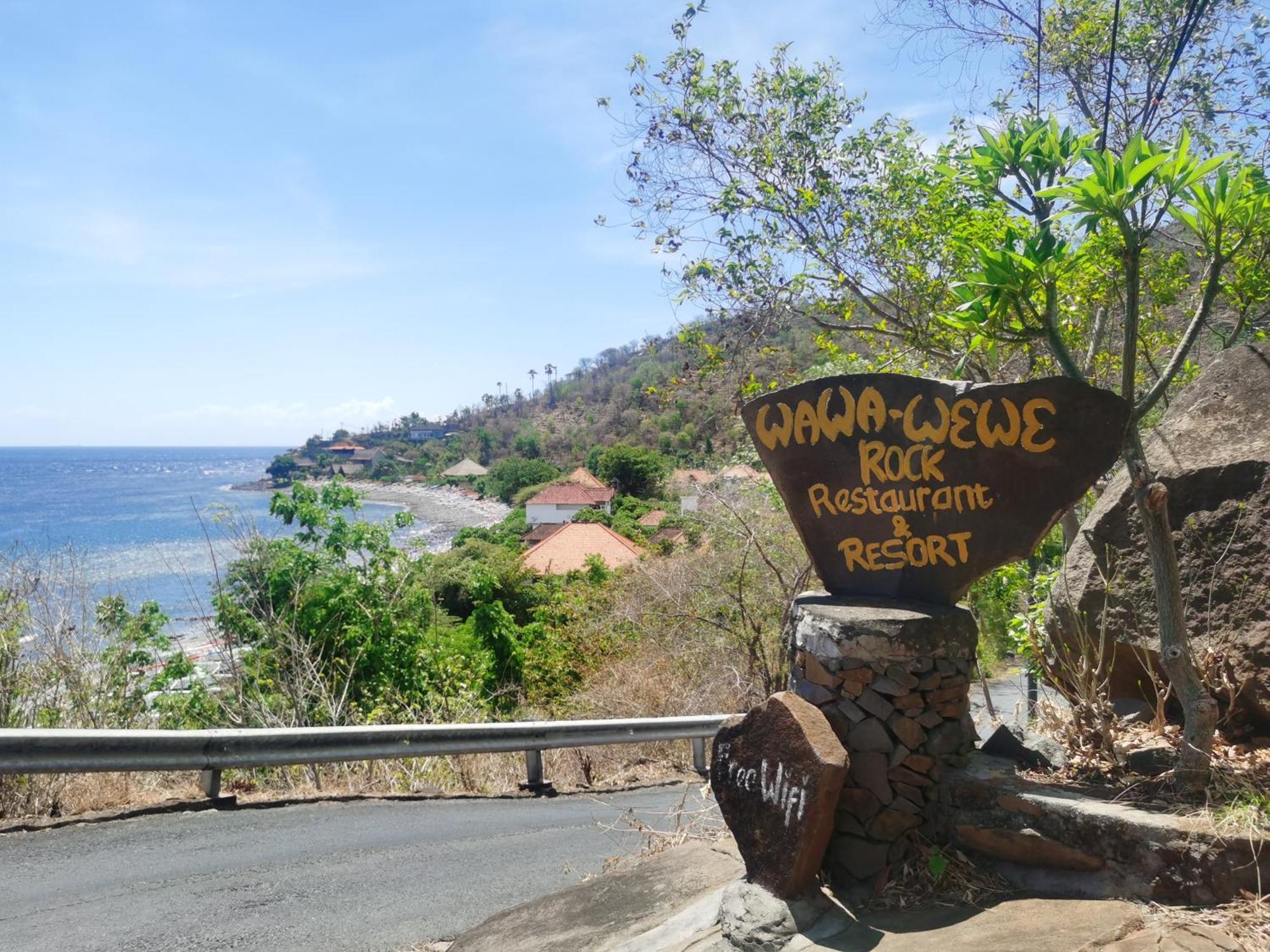 Wawa Wewe Rock Hotel Amed Buitenkant foto