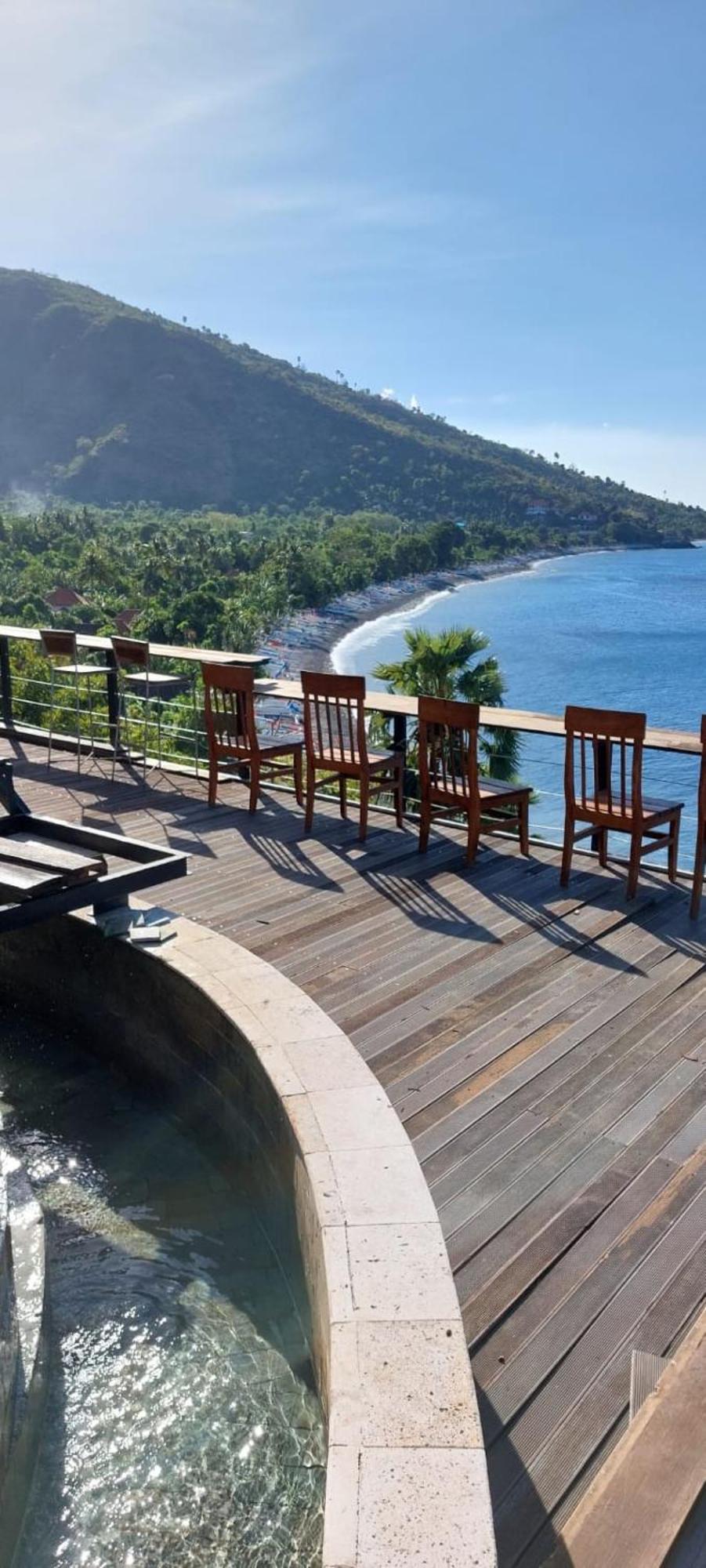 Wawa Wewe Rock Hotel Amed Buitenkant foto